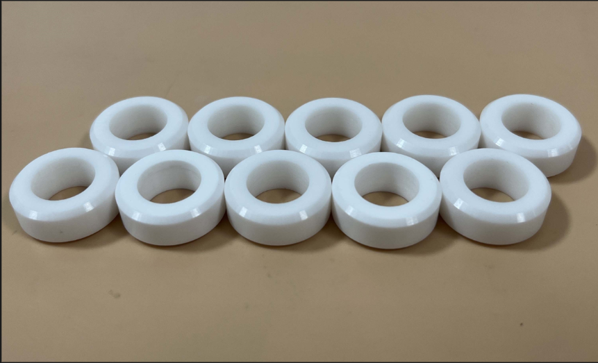 Partially stabilized zirconia ceramic ring