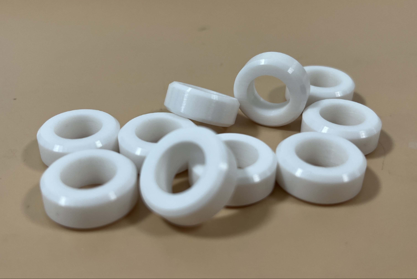 Partially stabilized zirconia ceramic ring