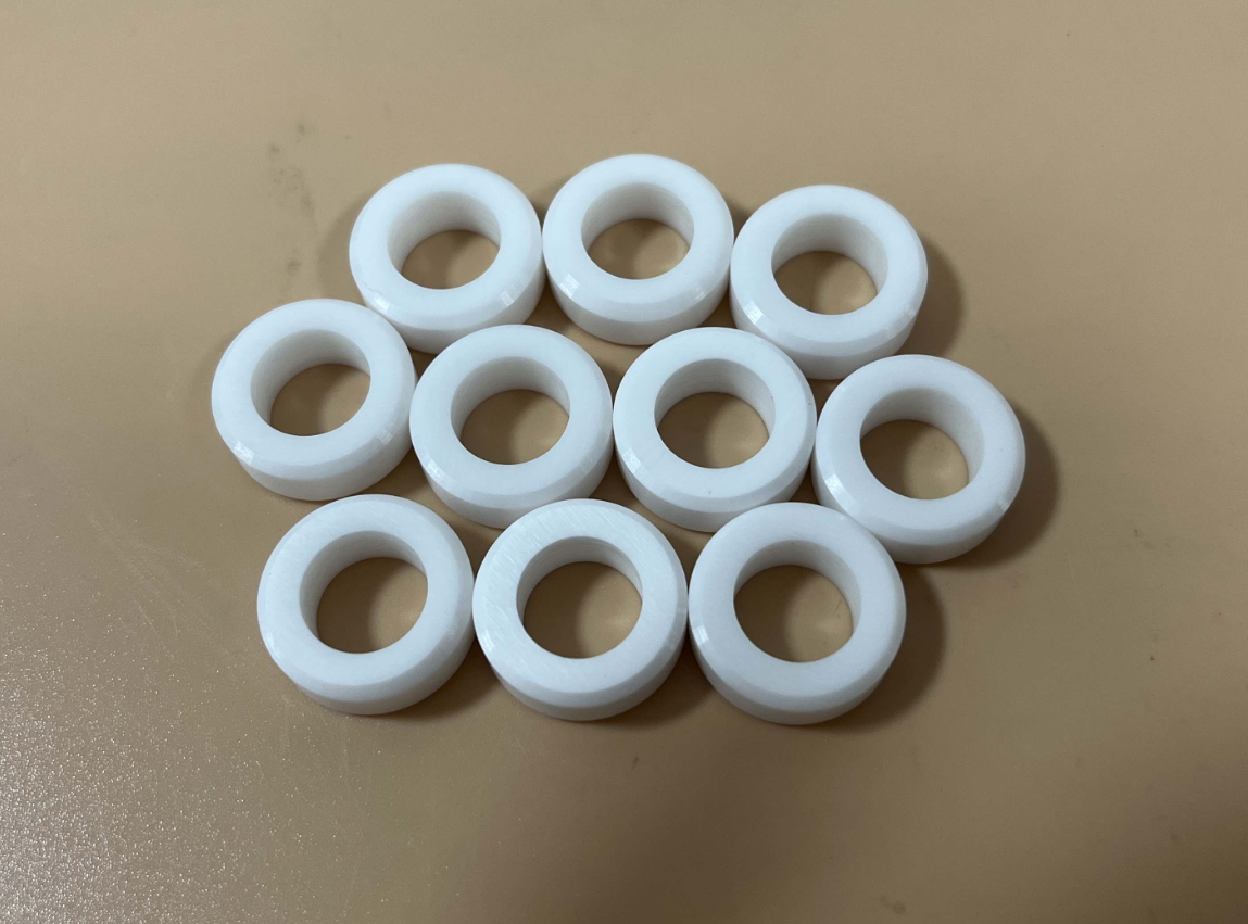 Partially stabilized zirconia ceramic ring