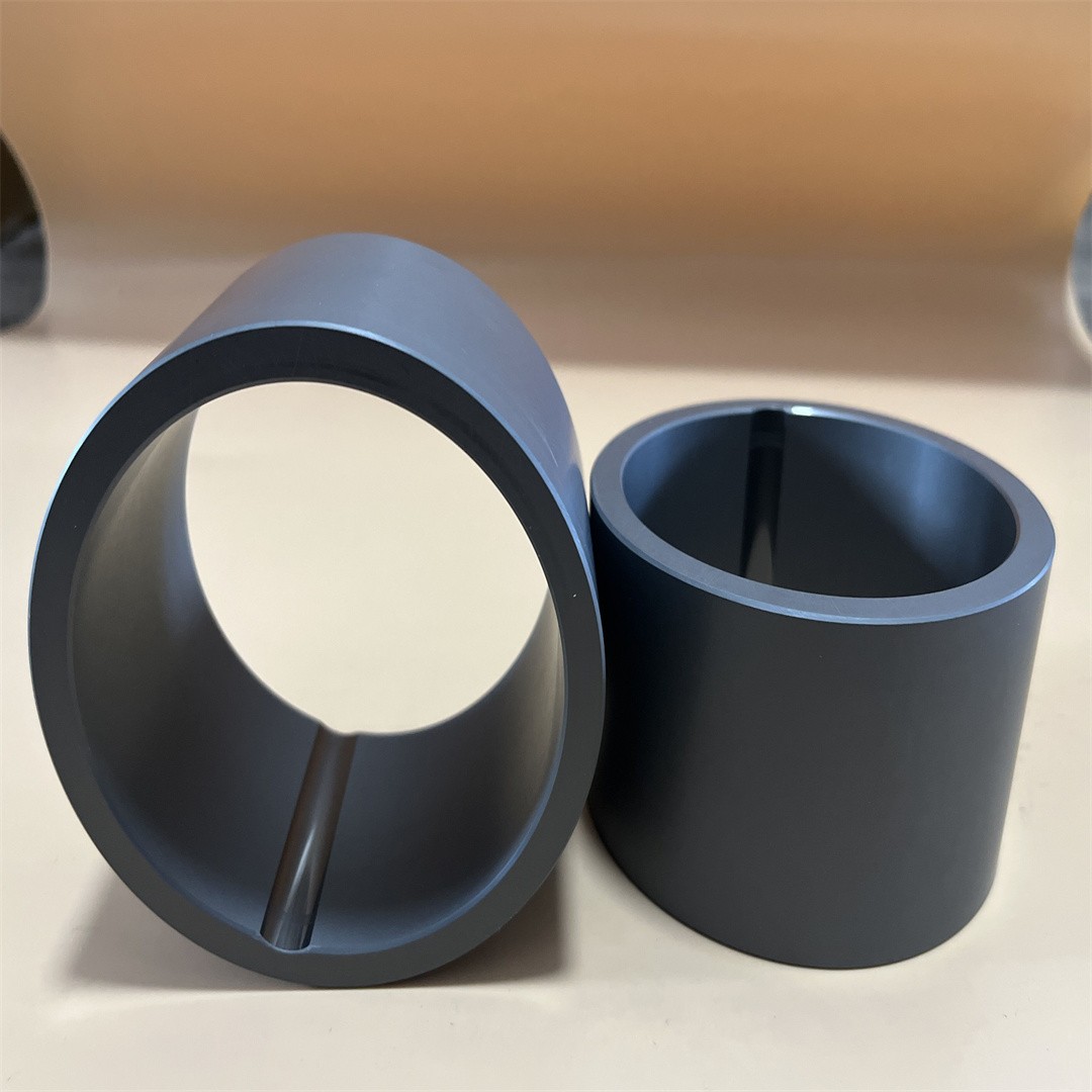  SSiC Silicon Carbide sleeve with slot