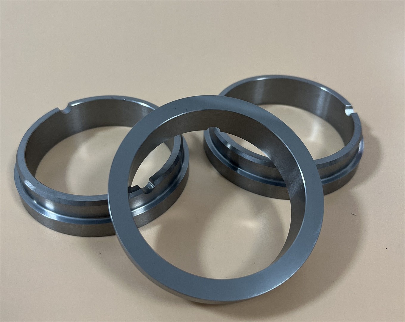 Tungsten carbide seal faces