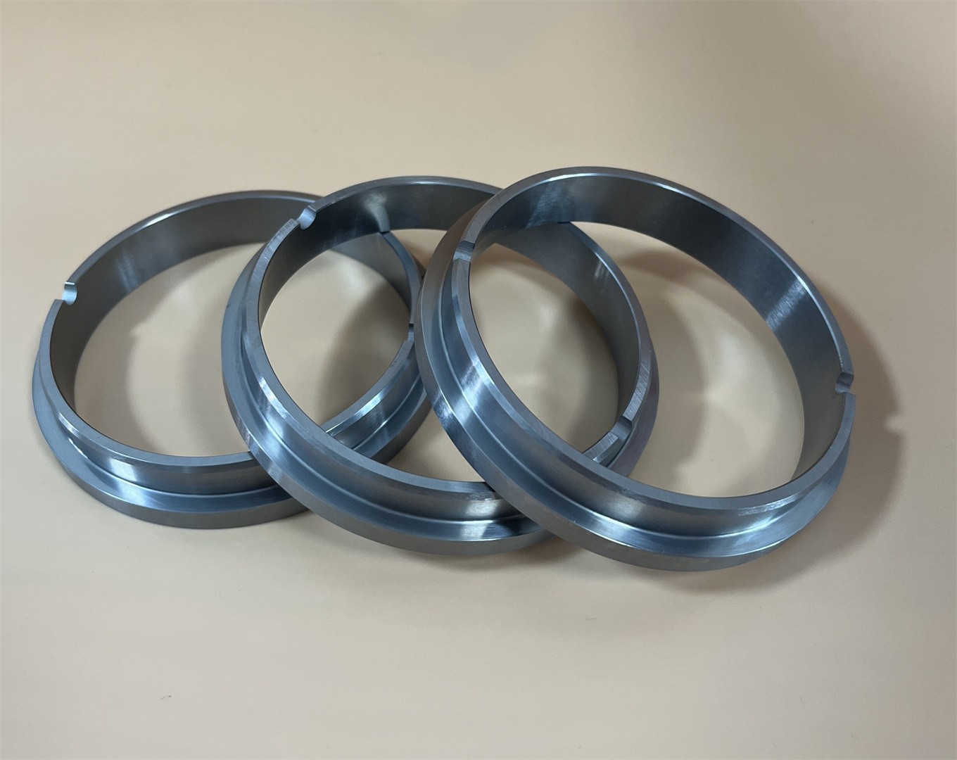 Tungsten carbide seal faces