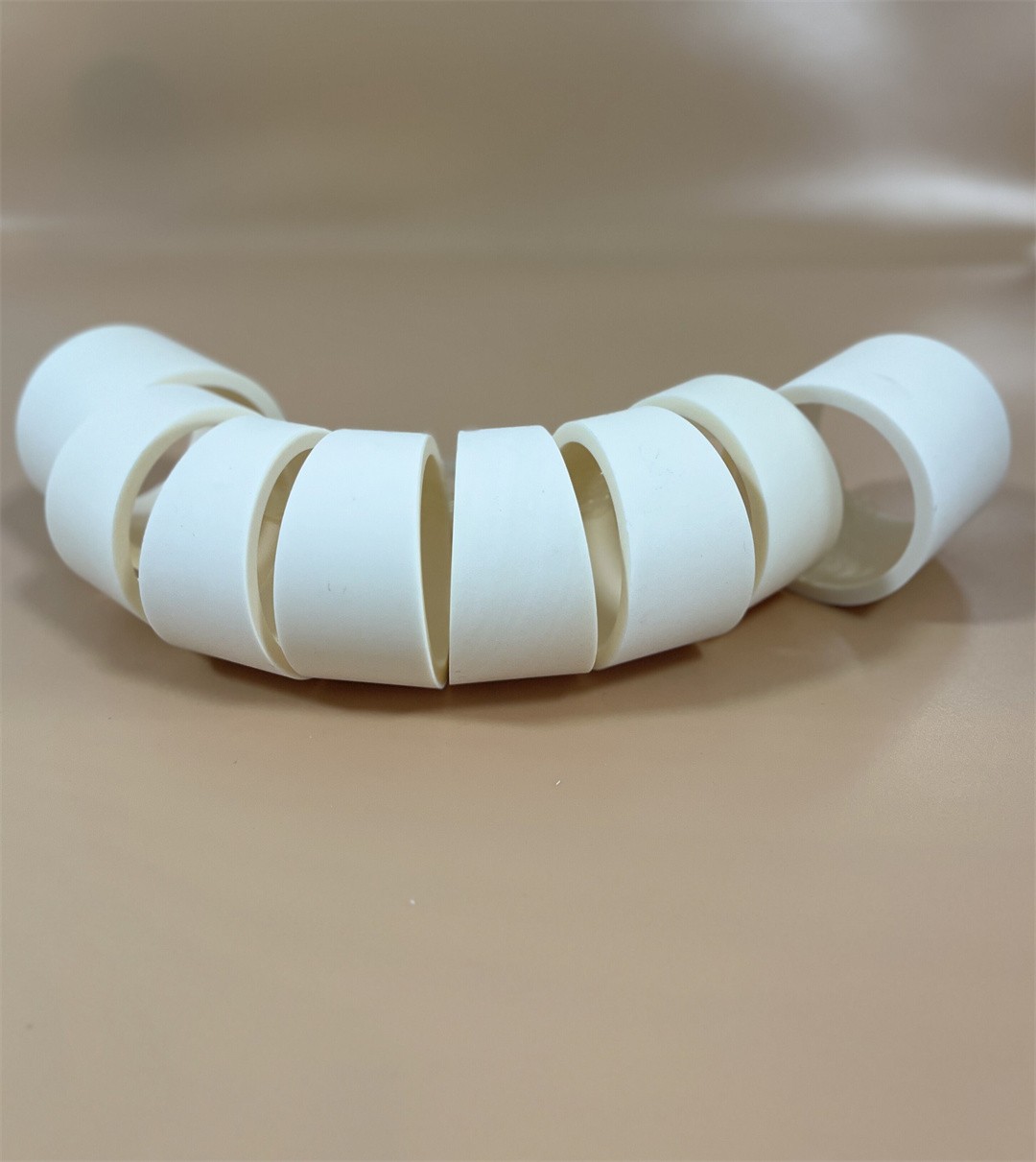 Alumina ceramic 90° elbow liner